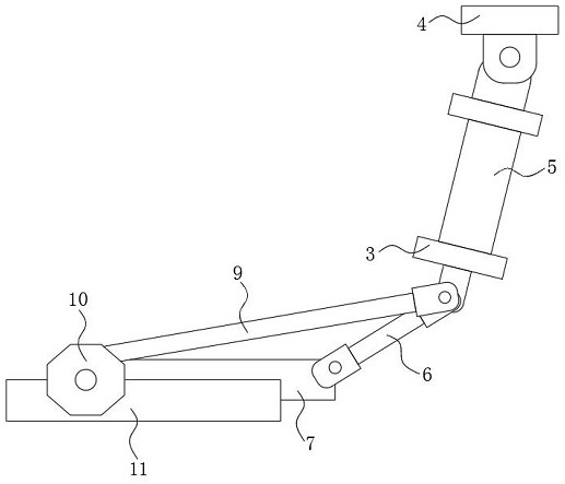 Machining equipment with stress fatigue testing function for dragon plate torsion bar