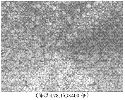 Biphenyl acetylene blue phase liquid crystal composite material and production method