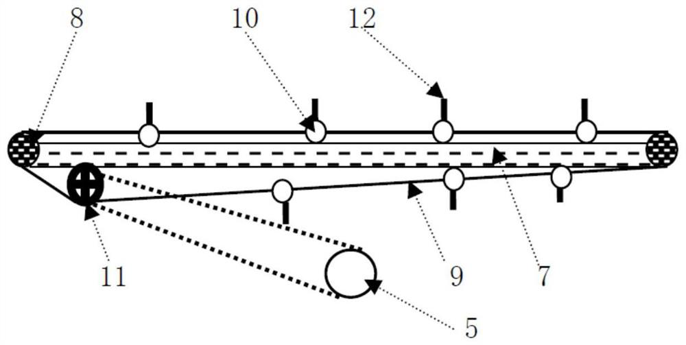 River floating object salvaging device and using method thereof