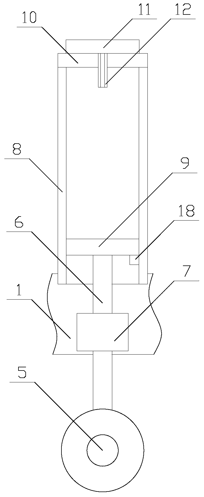 Detection instrument with protection function for iron ore