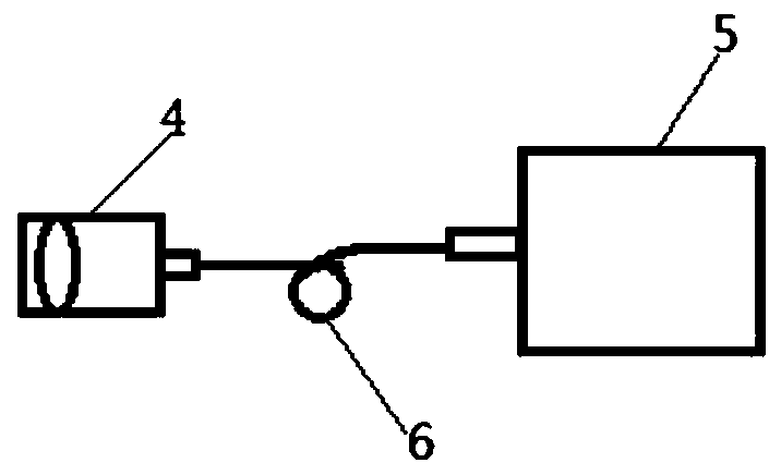 A low-concentration cod measuring device based on spectrometry