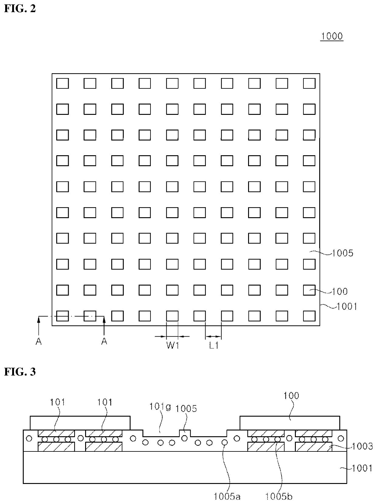 LED display panel, LED display apparatus having the same and method of fabricating the same