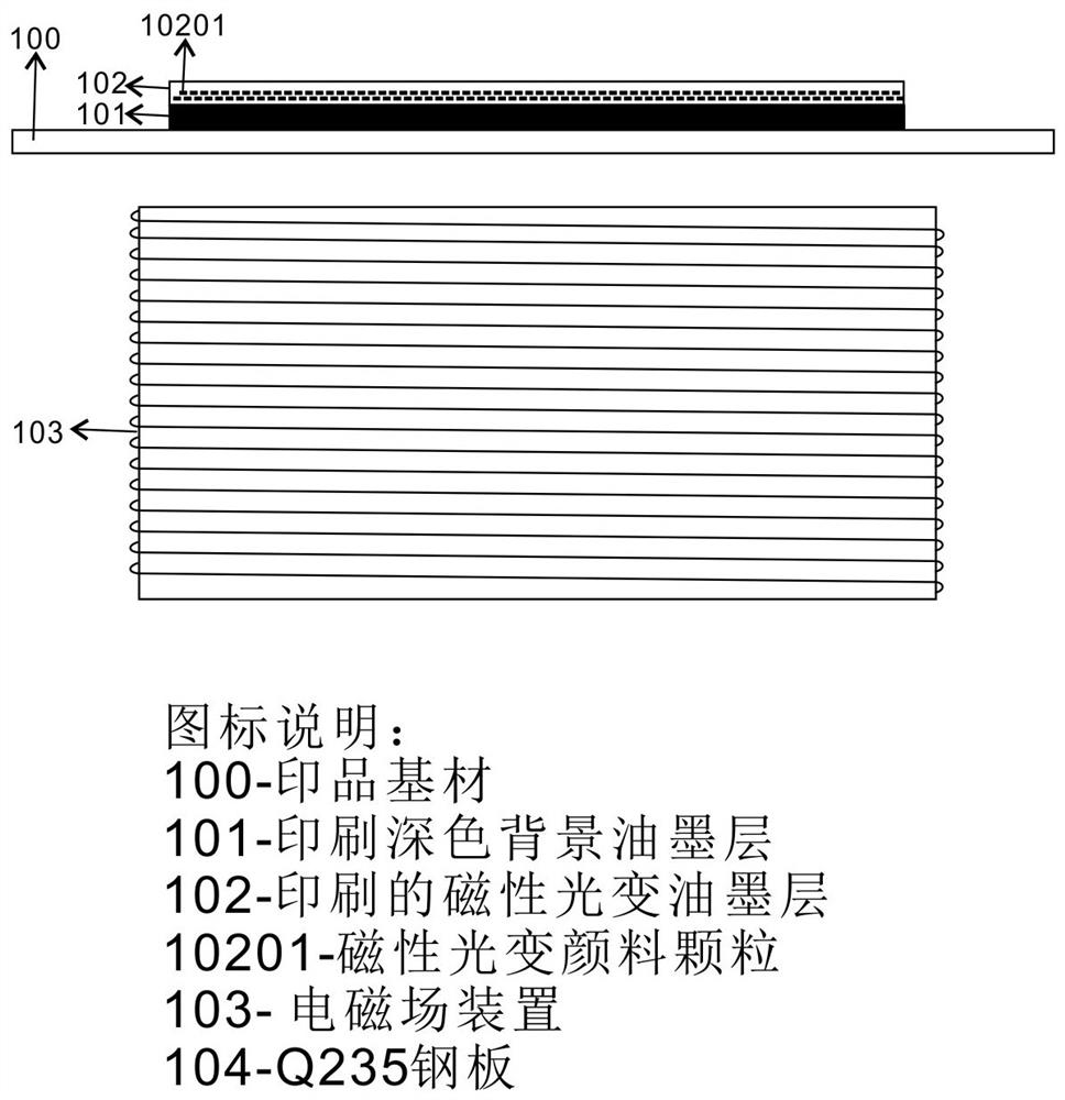 Embossment light variation anti-counterfeiting element