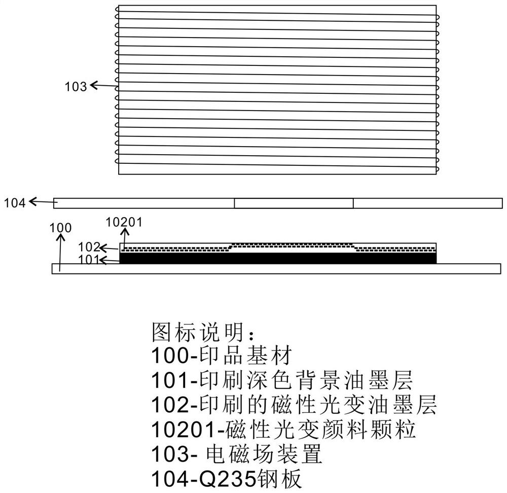 Embossment light variation anti-counterfeiting element