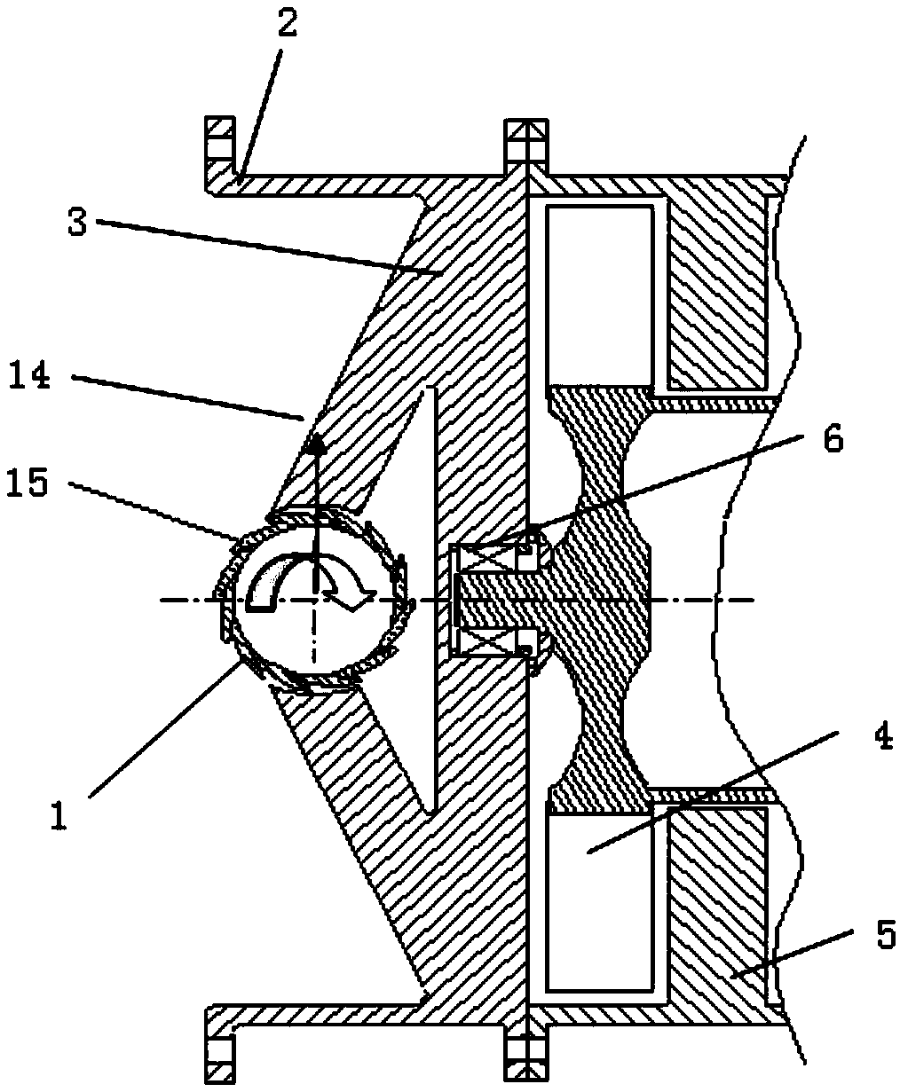 Aero-engine rectifier cover based on Magnus effect