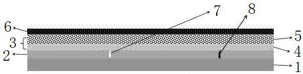 Superconducting and super corrosion resistant functional coating for fuel cell metal bipolar plate and preparation method thereof