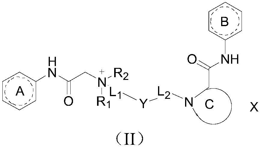 Amide compound, preparation method and application thereof