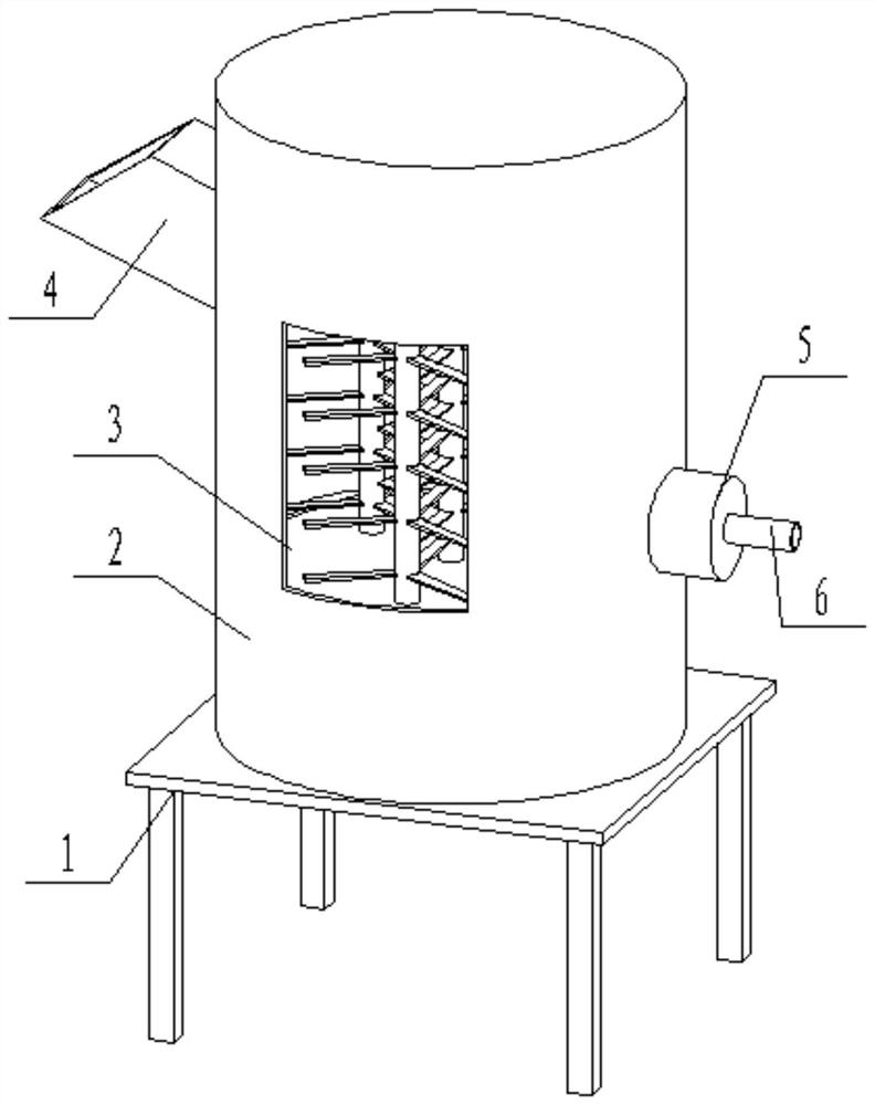 A kind of forage crushing device for animal husbandry