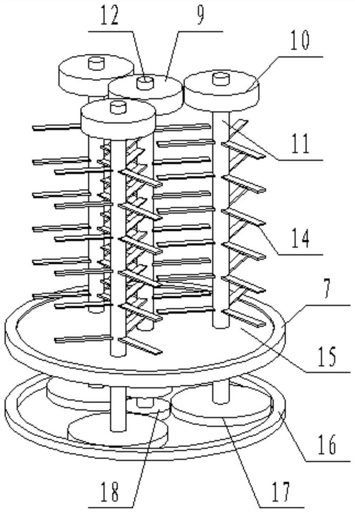 A kind of forage crushing device for animal husbandry