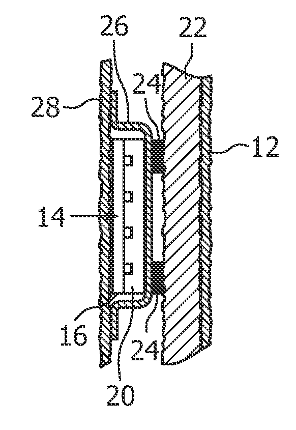 Textile product and method of manufacturing of such textile product