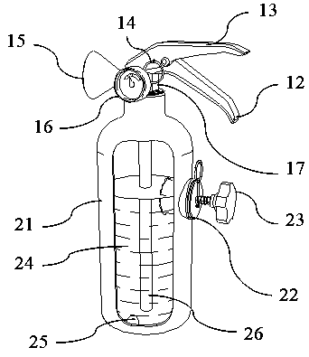 Handheld type radioactive contamination removing device