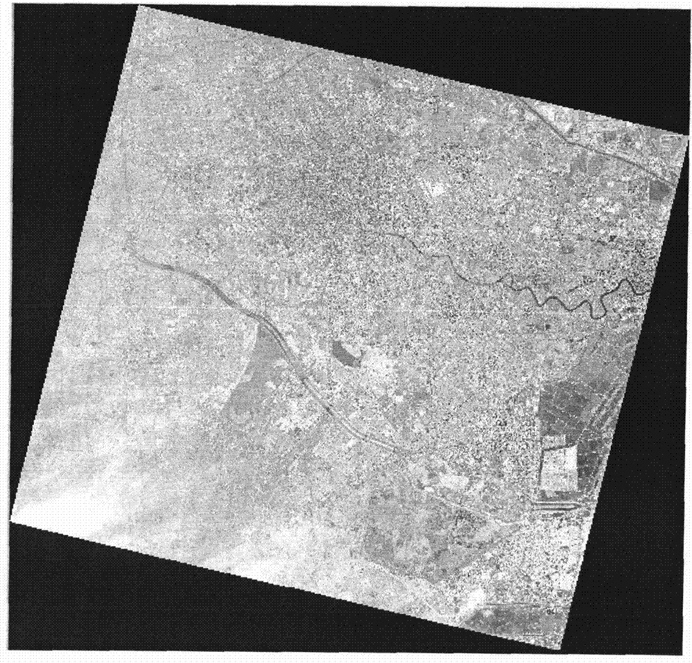 Gaofen-1 satellite data-based control point graphic element rapid-matching method