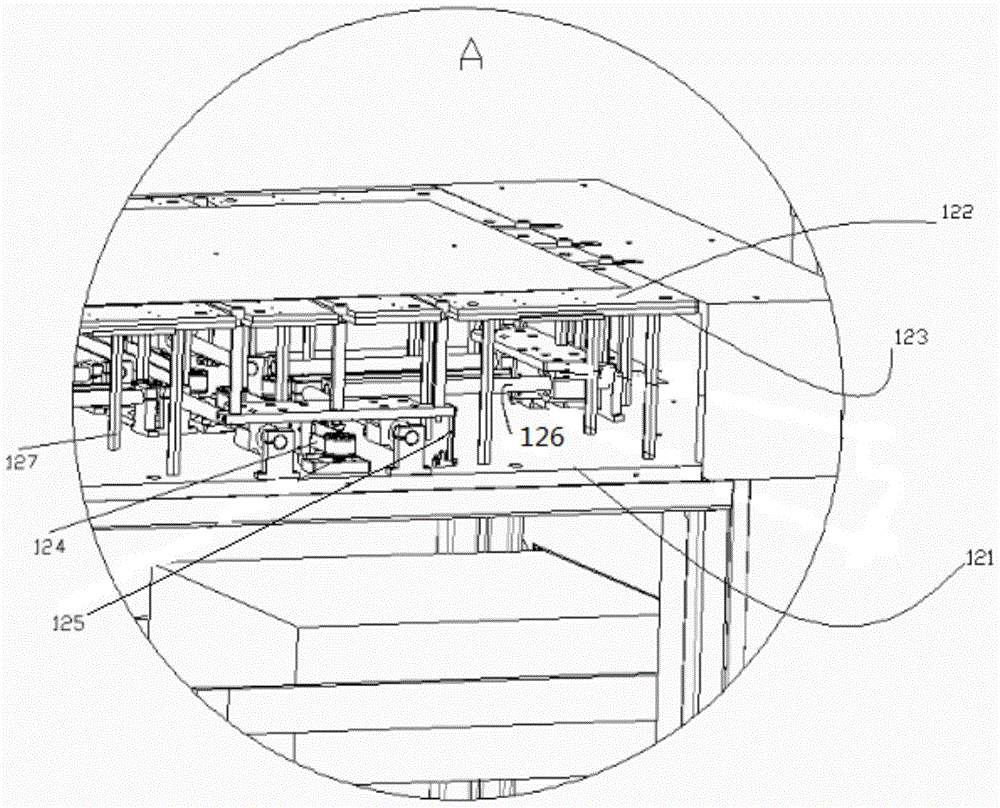 An automatic clapper pre-alignment machine