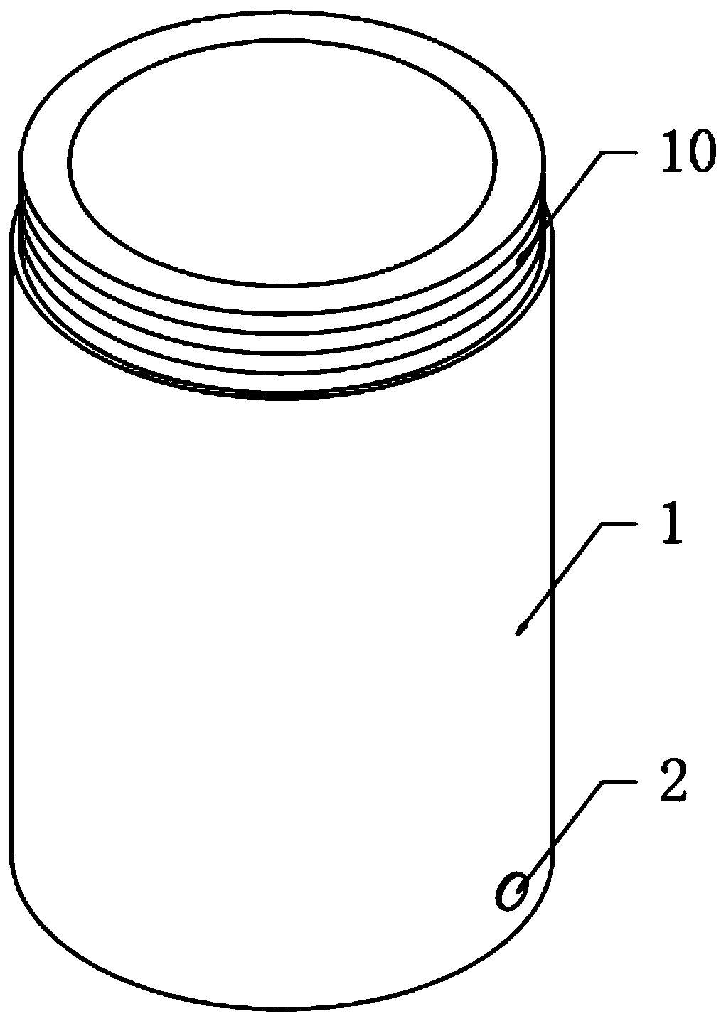 Intelligent water cup for drinking water for heart failure patients