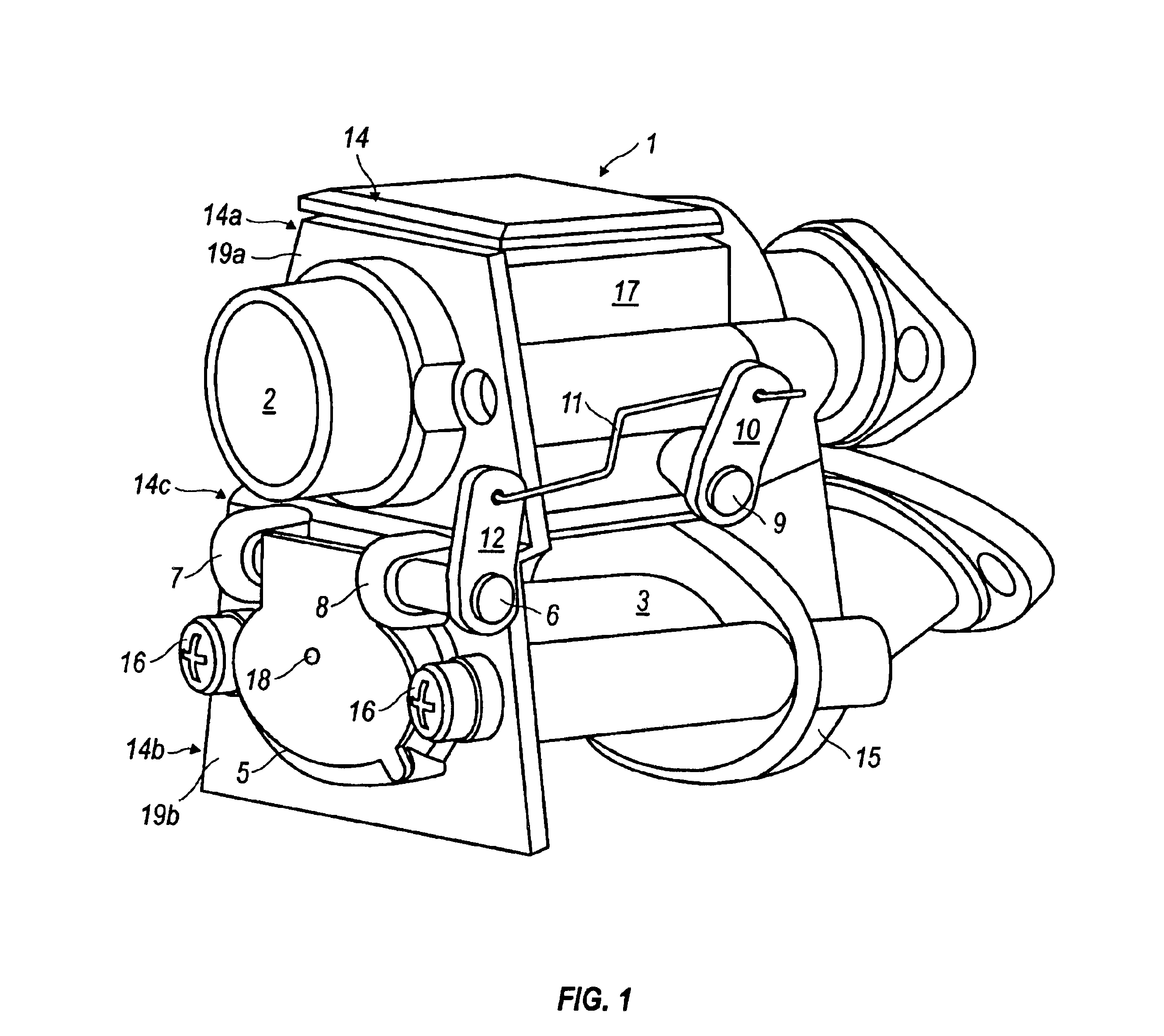 Valve for control of additional air for a two-stroke engine