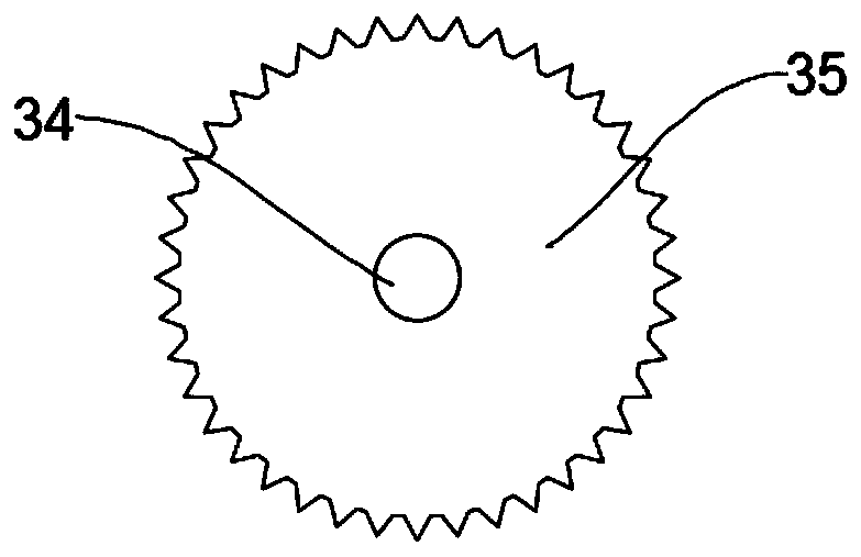 A lawn mower equipped with a root removal mechanism