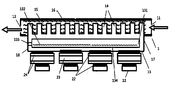 Packaging structure of integrated power control unit