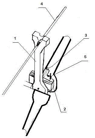 Osteotomy template for femur extramedullary positioning