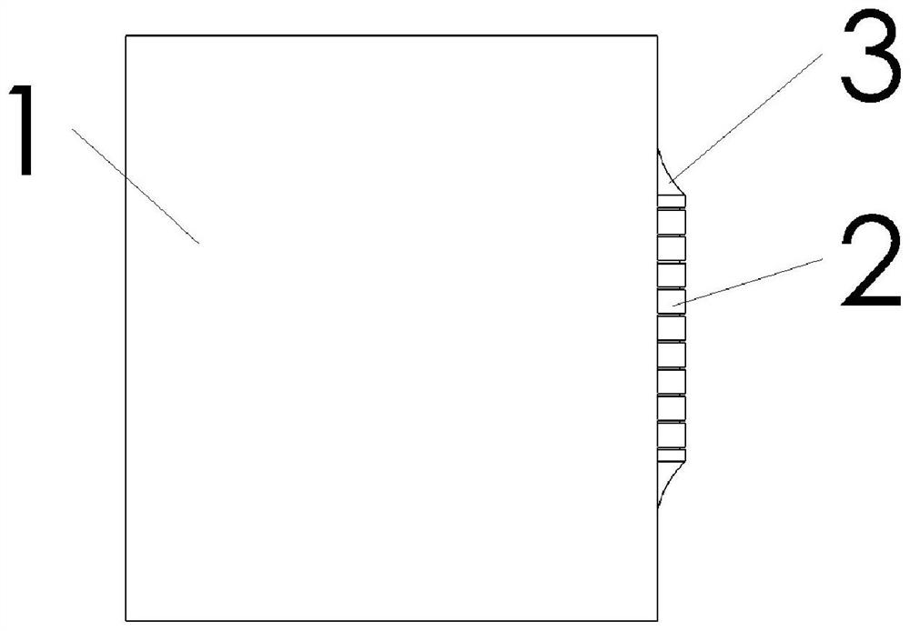 Design method of blade power-increasing trailing edge flap