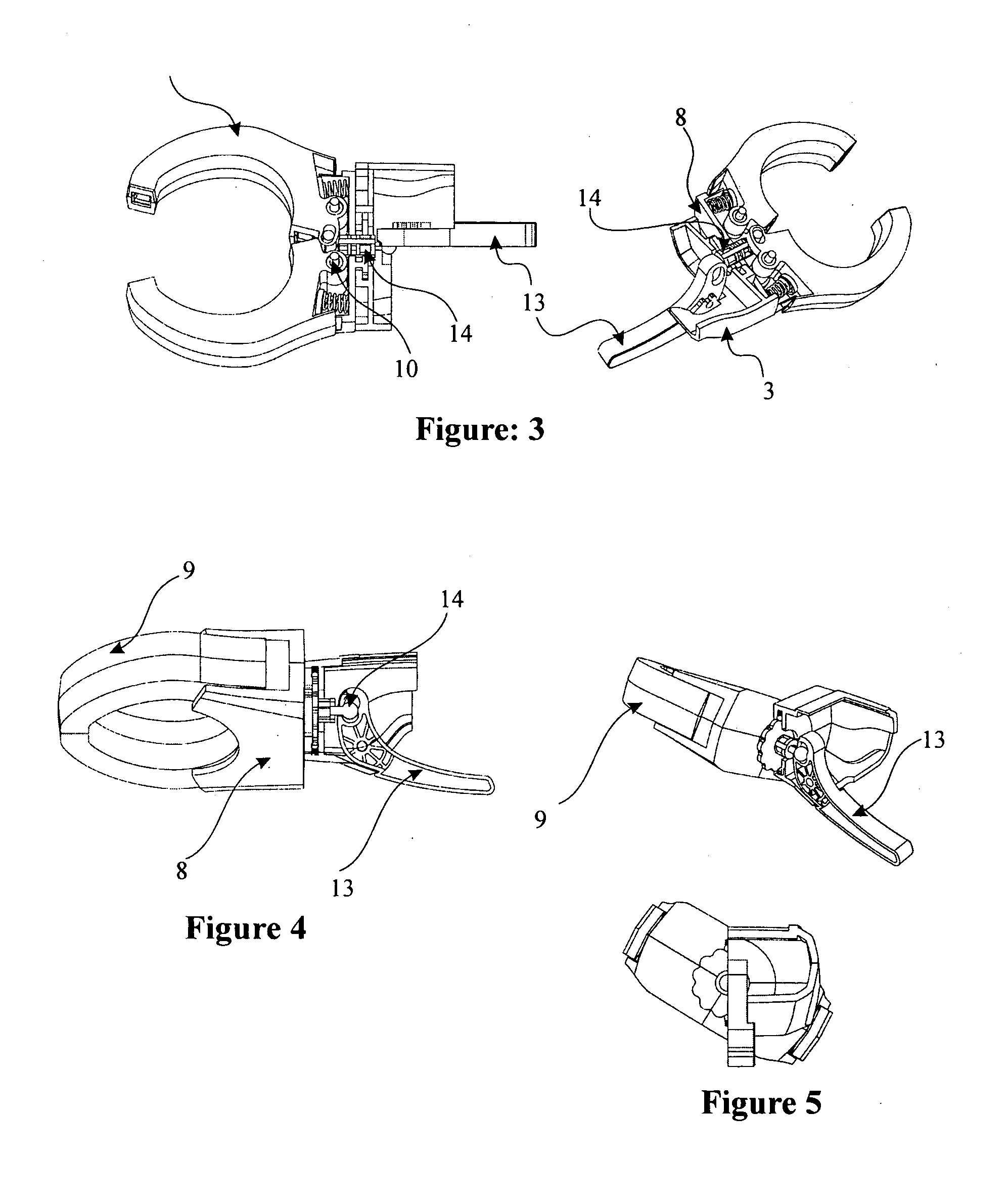 Clamp meter with safe trigger mechanism