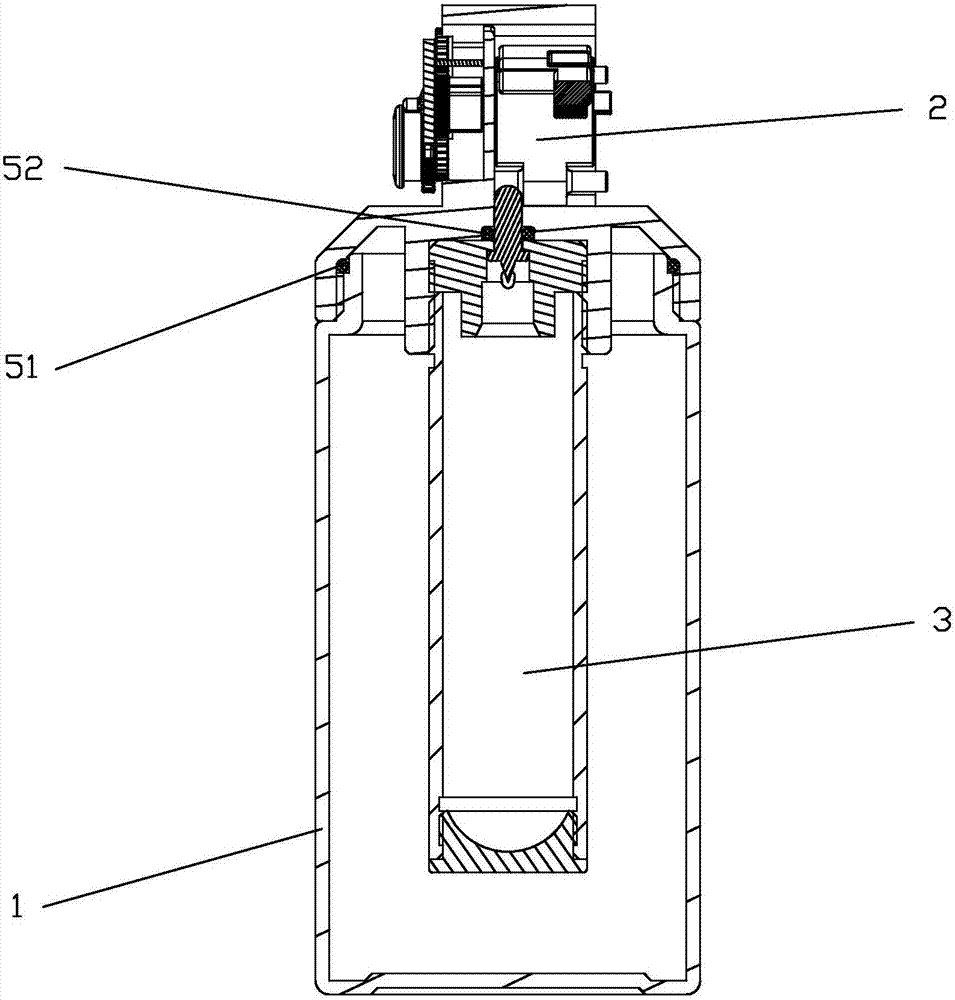 A mechanical timing throwing bomb