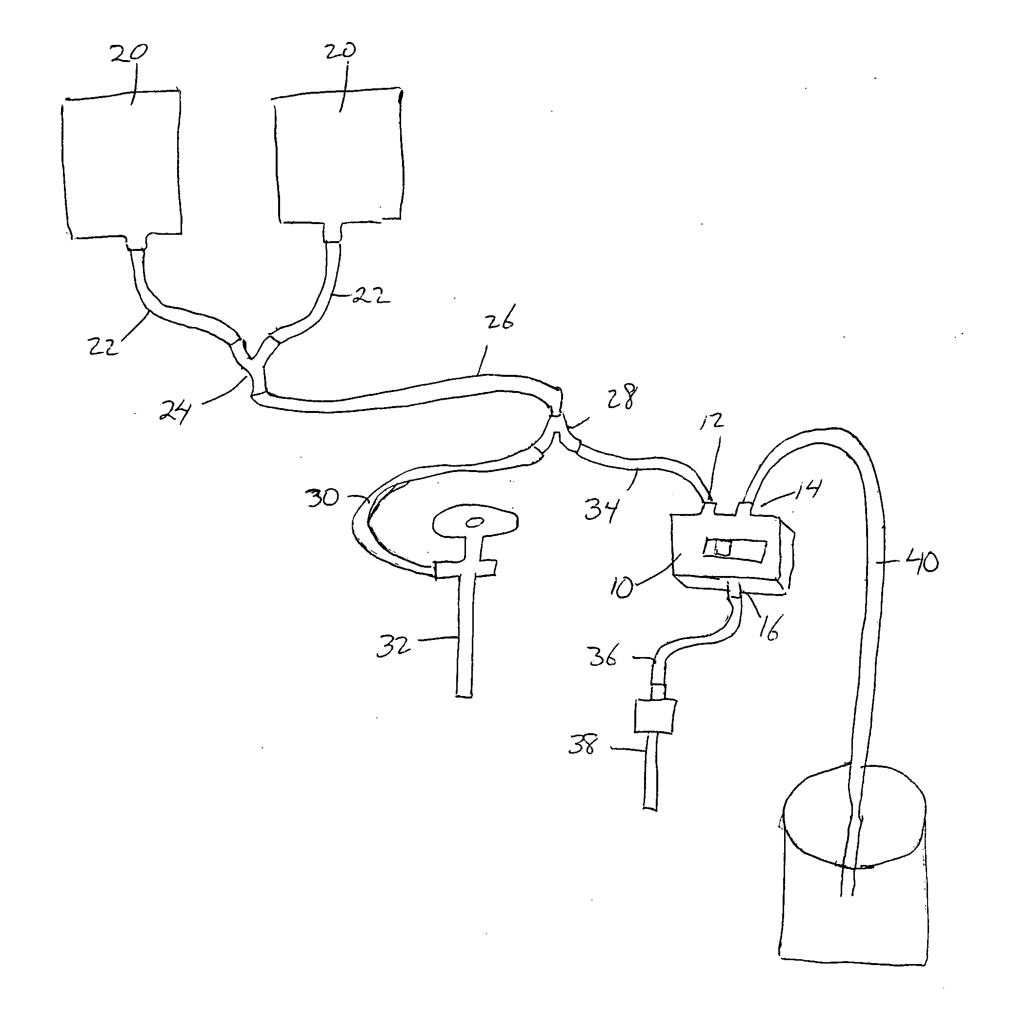 Arthroscopic fluid control device