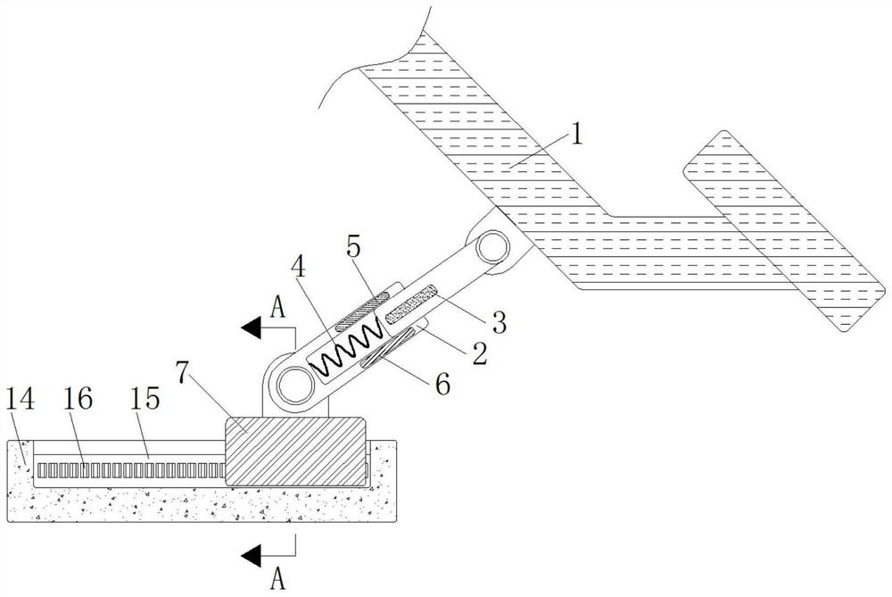 A magnetic anti-emergency braking auxiliary device based on capacitance control