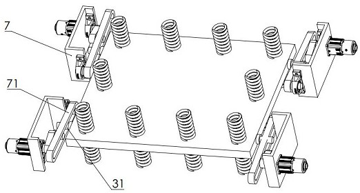 Intelligent marine diesel engine attitude adjusting device