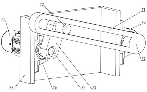 Intelligent marine diesel engine attitude adjusting device