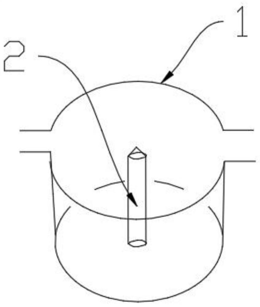 High-pressure disinfection unit, structure and device and use method