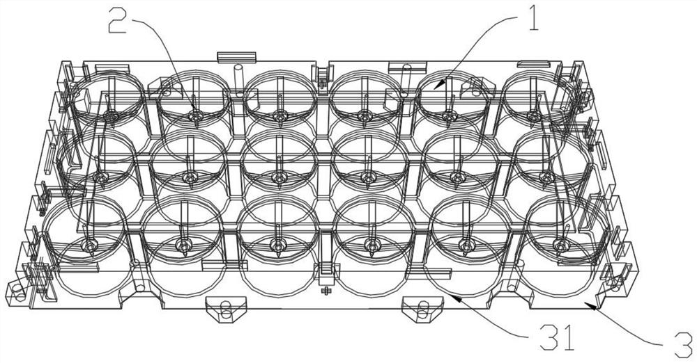 High-pressure disinfection unit, structure and device and use method