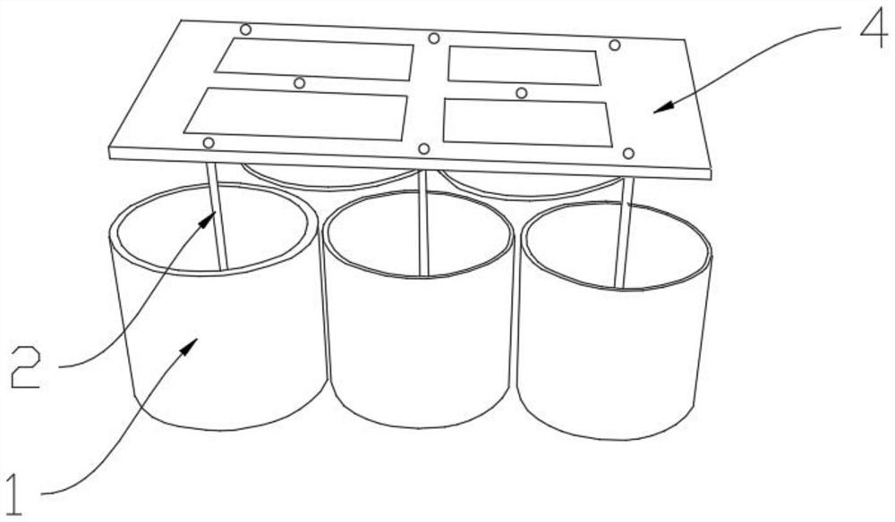 High-pressure disinfection unit, structure and device and use method