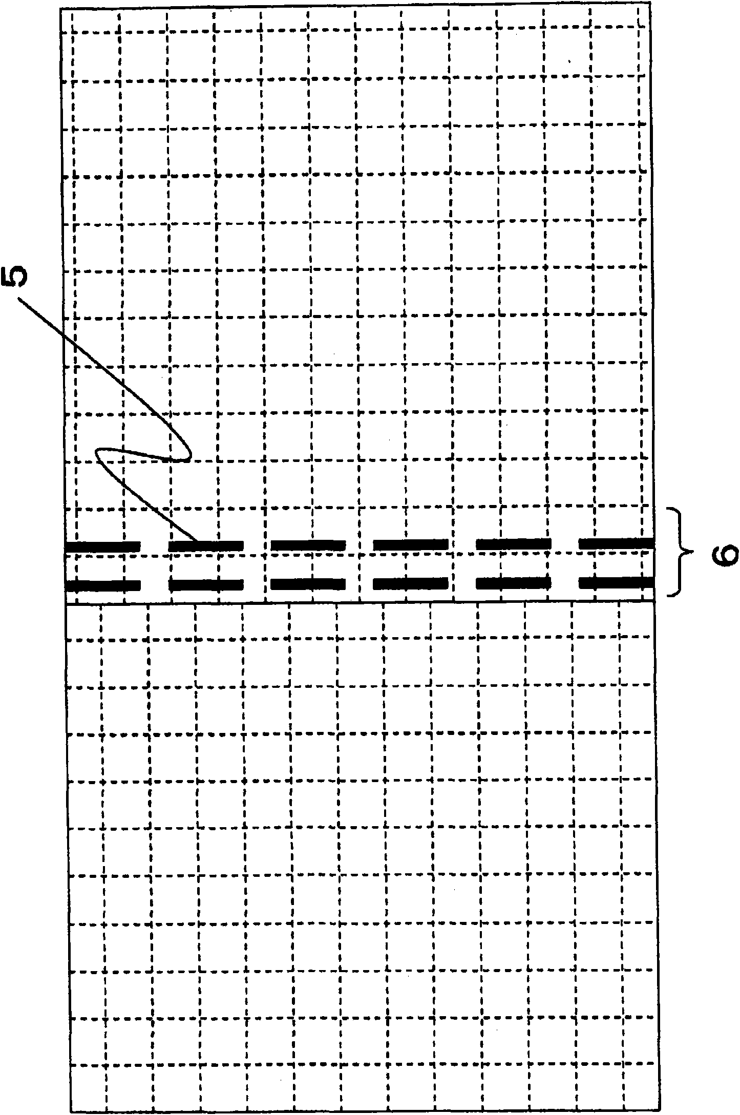 Optical fiber tape core wire able to be branched and branching