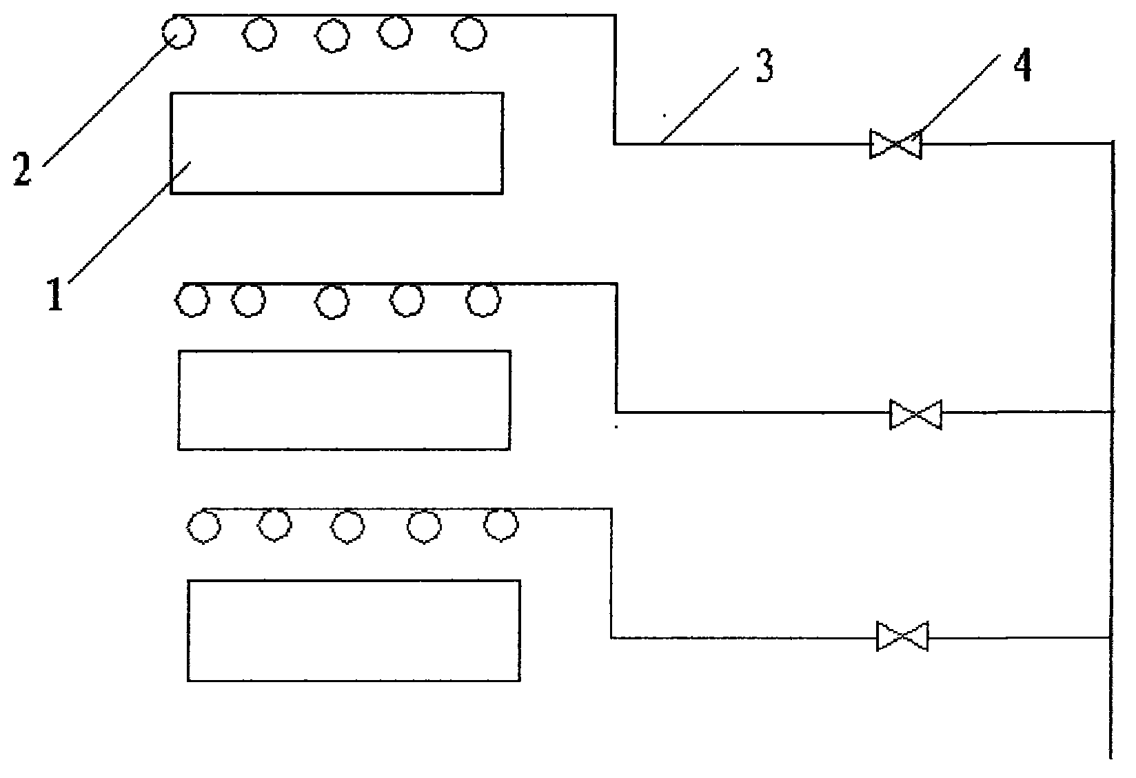 Safety device of nitric acid tank