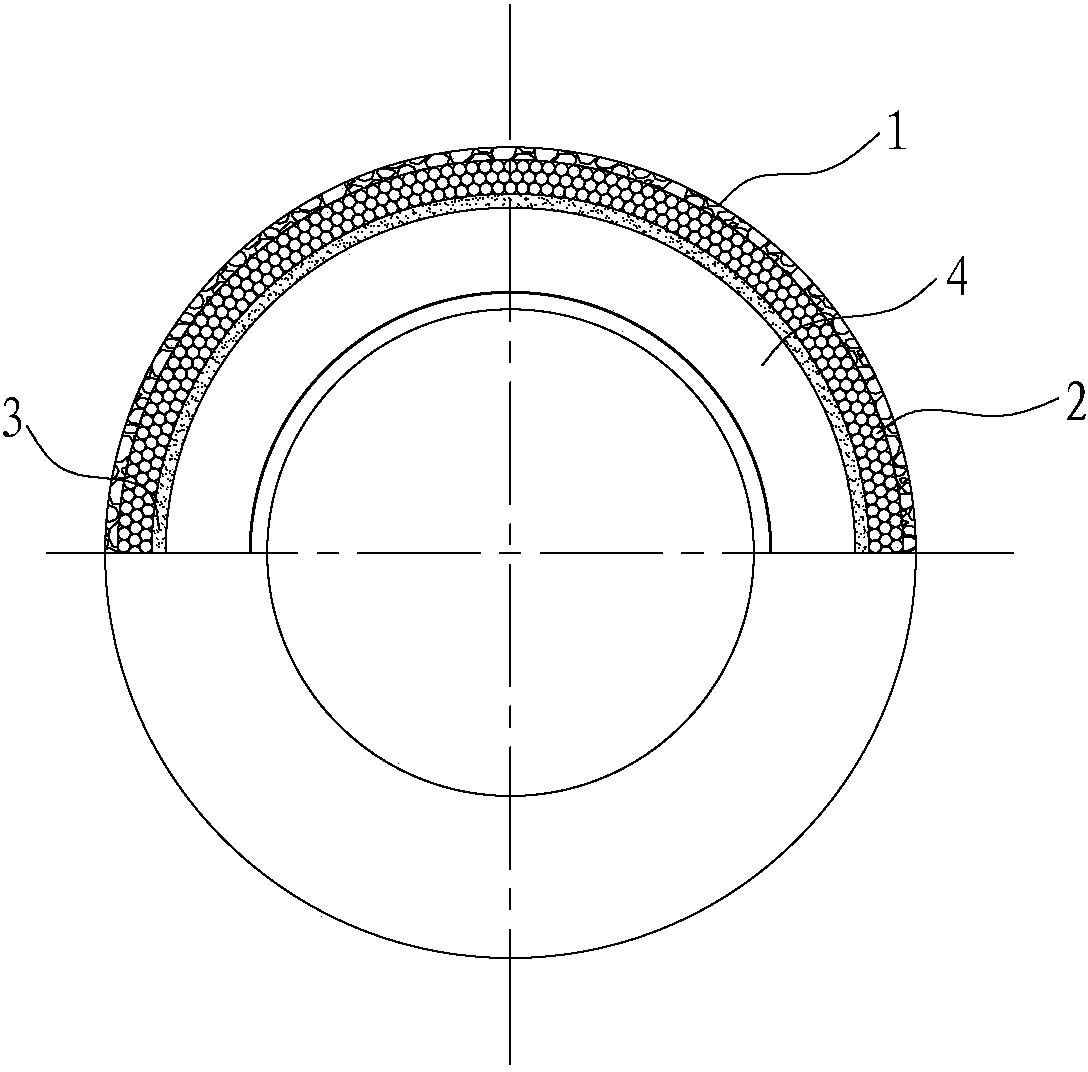 Anti-vibration, buffering and anti-explosion tire