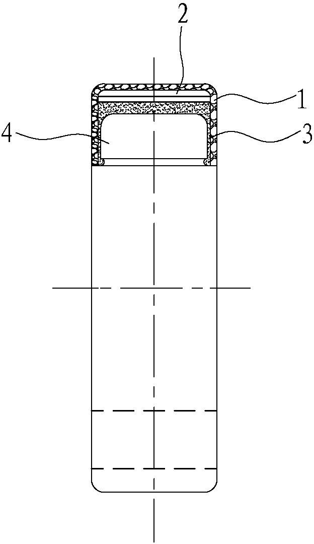 Anti-vibration, buffering and anti-explosion tire