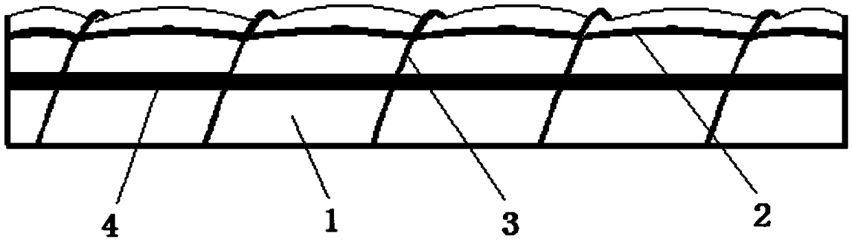 Oil leakage detecting device as well as oil leakage detecting cable thereof and detecting method