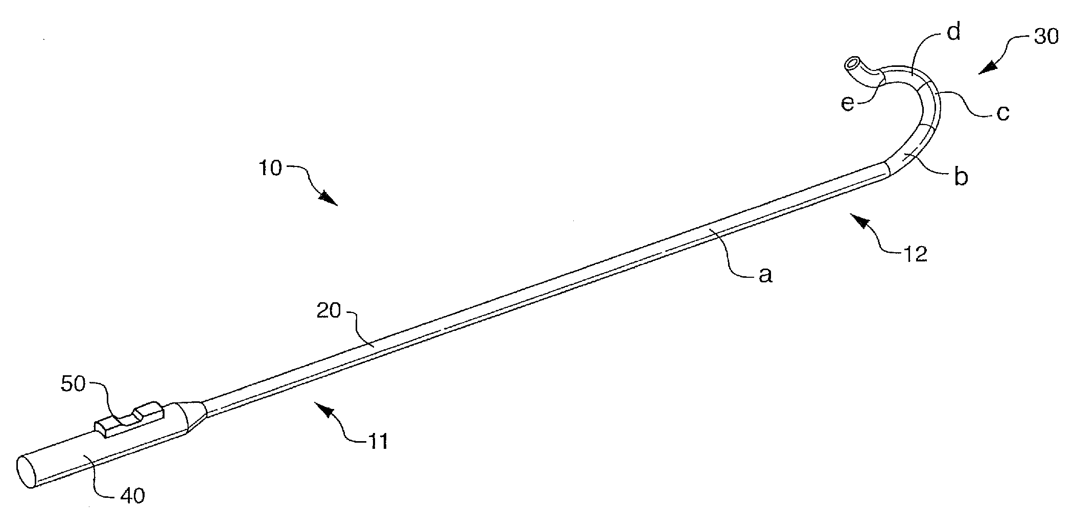 Ablation instrument having deflectable sheath catheters with out-of plane bent tip