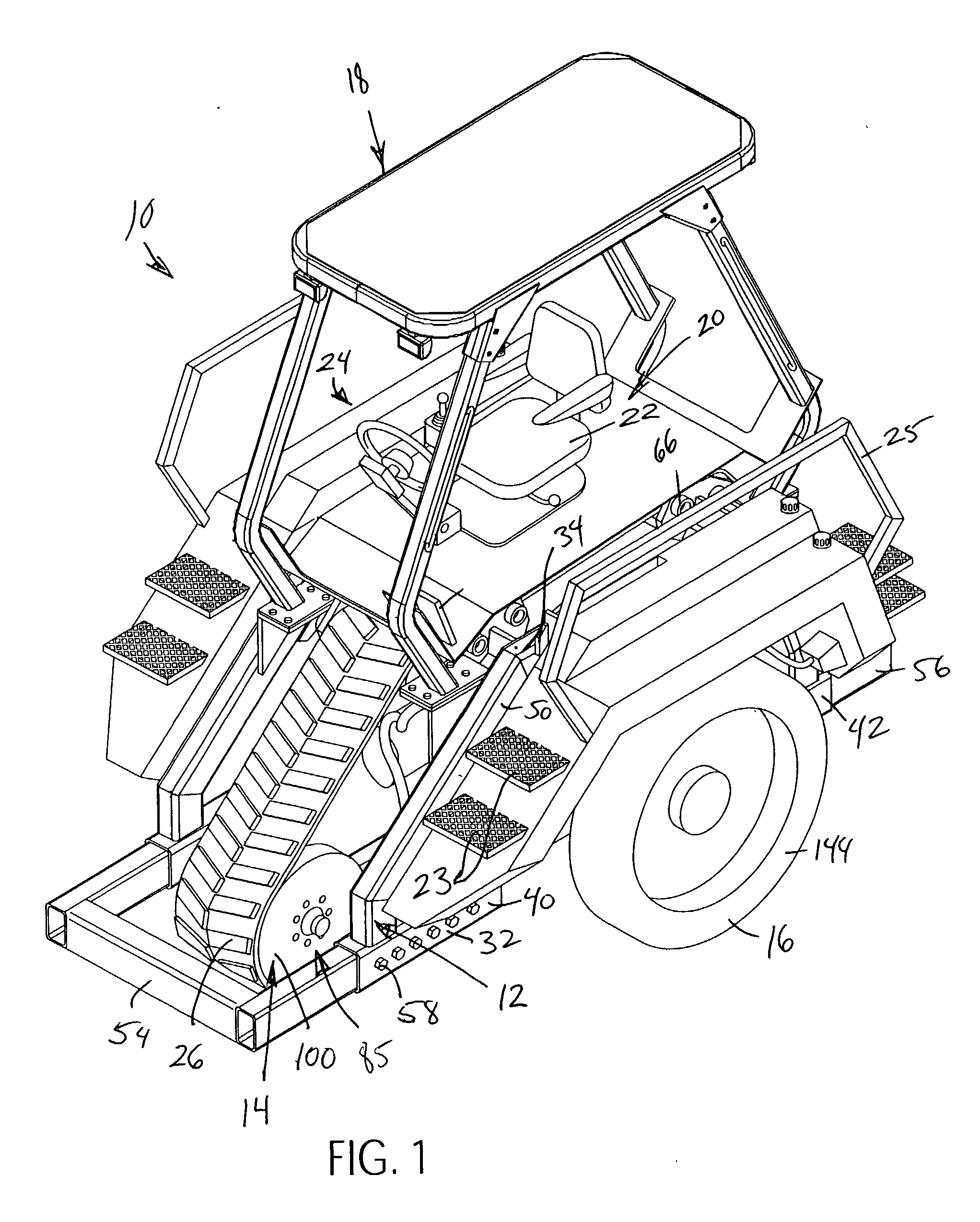 Load-shifting vehicle