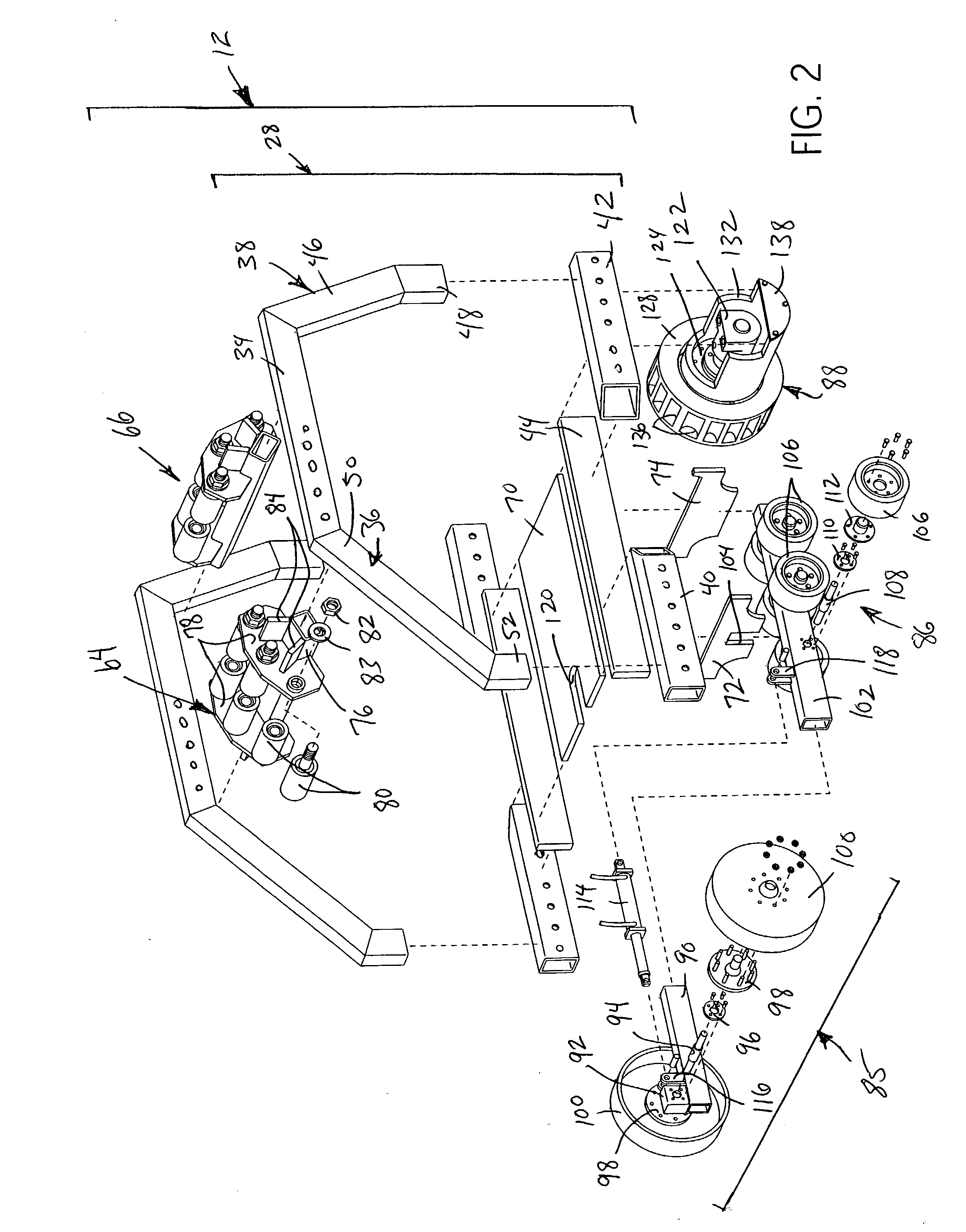 Load-shifting vehicle