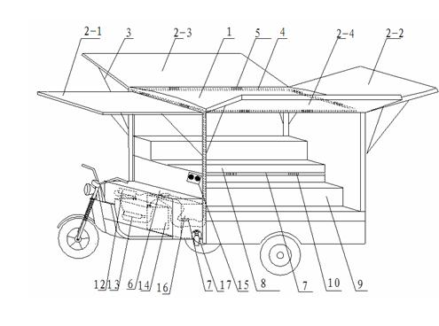 Mobile commercial vehicle