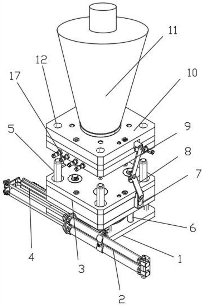 Investment casting equipment for high-precision stop valve and machining process thereof