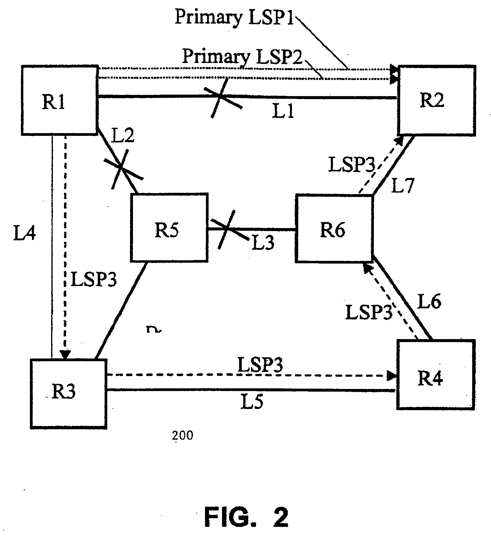 Dynamic traffic rearrangement and restoration for MPLS networks with differentiated services capabilities