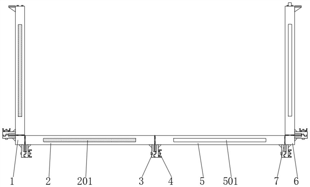 Building splicing formwork