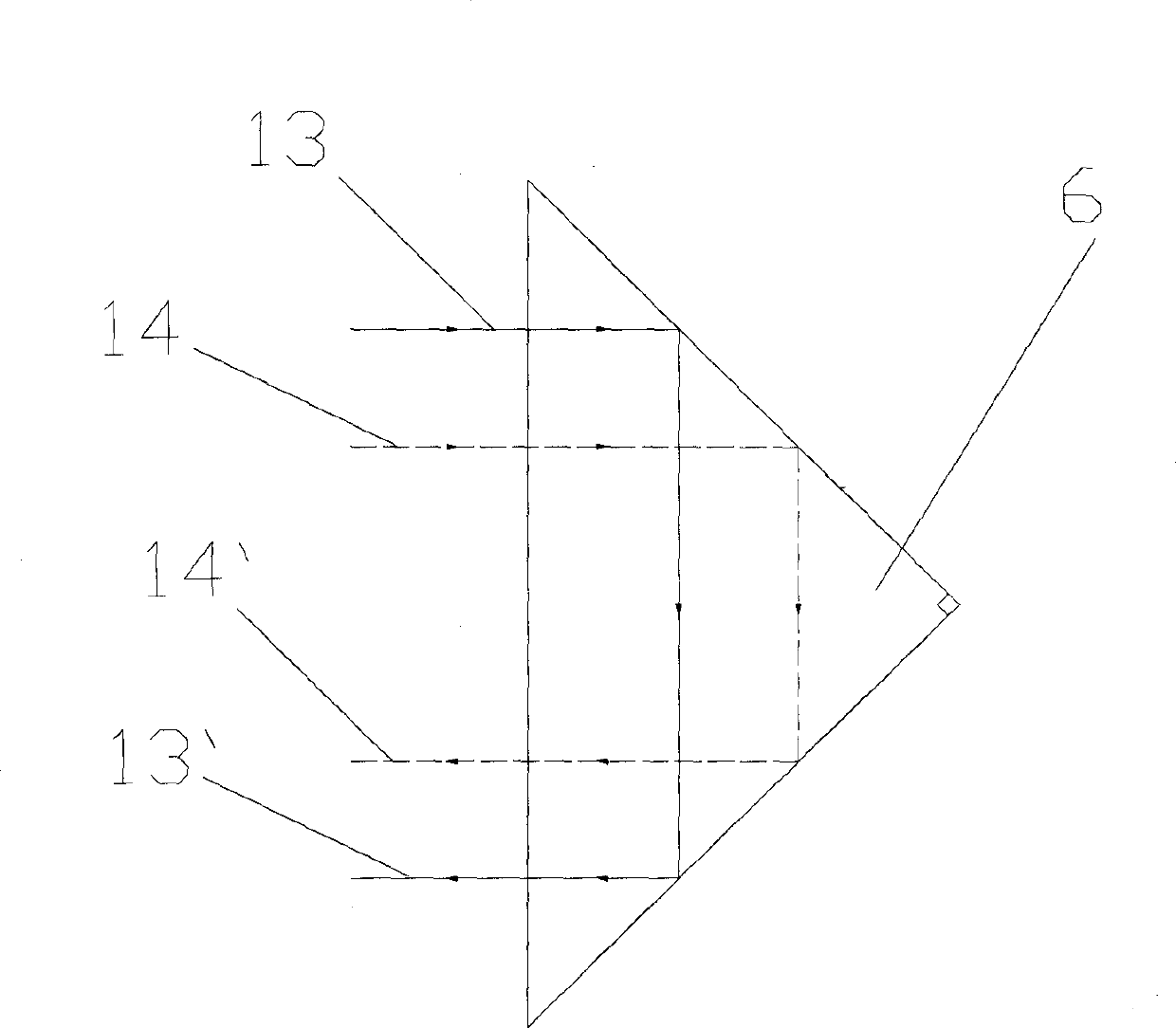 White-light interference high-temperature measuring sensor and application measuring device thereof