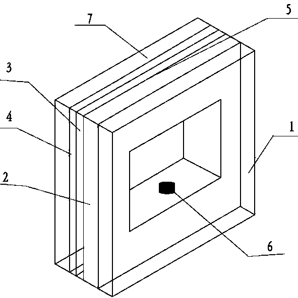 Chip-level atomic clock air chamber and manufacturing method thereof