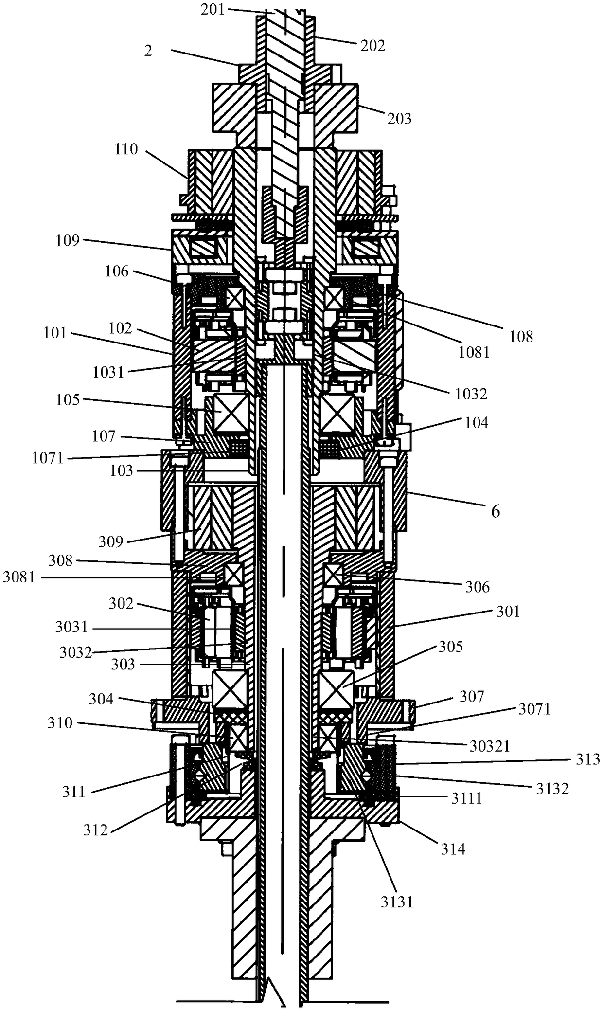 Multi-degree-of-freedom machine