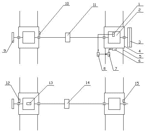 Passenger car ABS braking bench