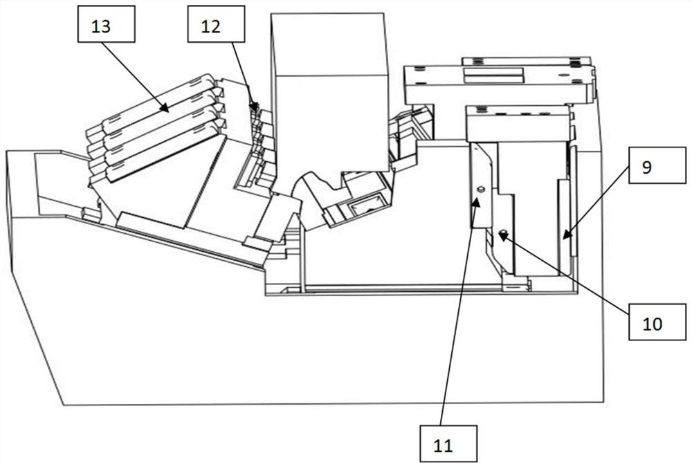 Multi-run automobile covering part mold trimming device