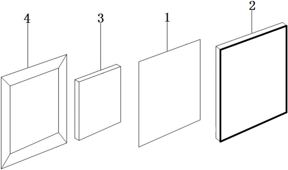 Fluorescent powder, preparation method thereof, fluorescent powder film sheet, and fluorescent powder module structure